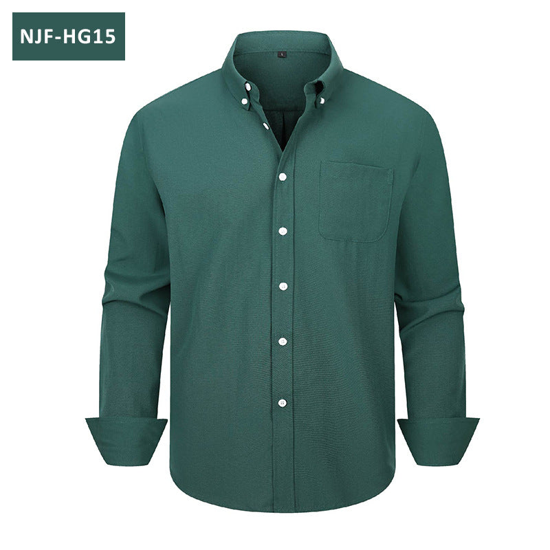 Metro Bexley Men's Long-Sleeve Oxford Shirt