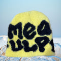 Ember Knit Letter-Print Jacquard Beanie