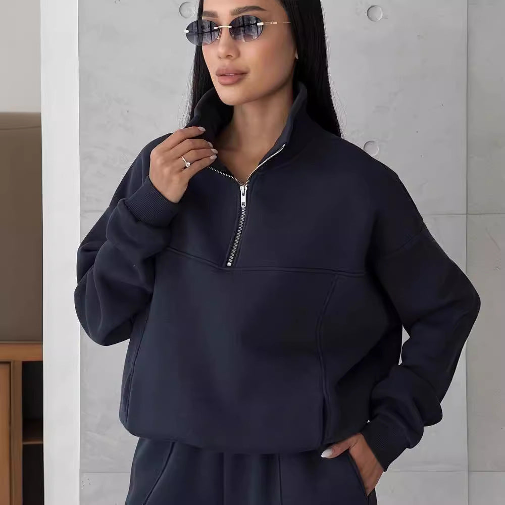 SculptForm Zip Contrast Tracksuit