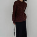 Hearth Retro Solid Sweater