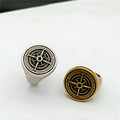 Lune Arden Stainless Steel Titanium Steel Vintage Ring