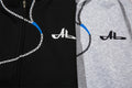 Atlas Men's Hooded Embroidered Cardigan