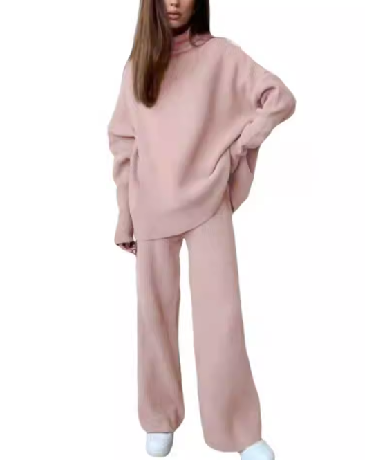 Sera Knit Turtleneck Tracksuit