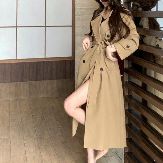 Lumen Double-Breasted Trench Coat