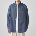 Metro Arden Men's Long-Sleeve Solid Shirt