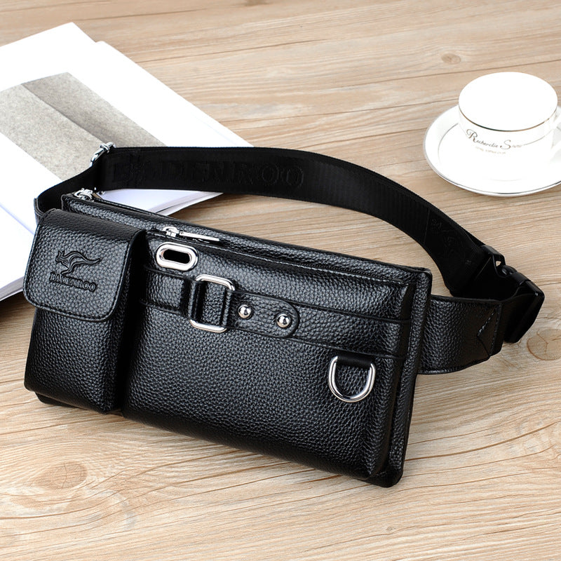 Carry Bexley Men's Leather Belt Bag