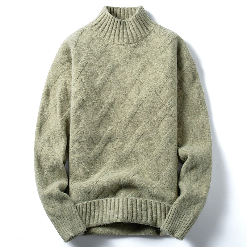 Atlas Men's Relaxed Turtleneck Sweater