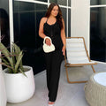 Contour Knit Open-Back Bodysuit