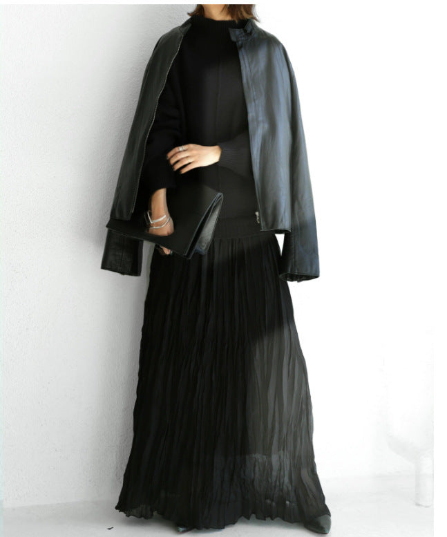 Sway Pleated Sweater