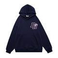 District Men's Letter-Print Hoodie with Fleece Option