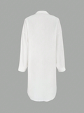 Aurelia Pleated Long Button Shirt