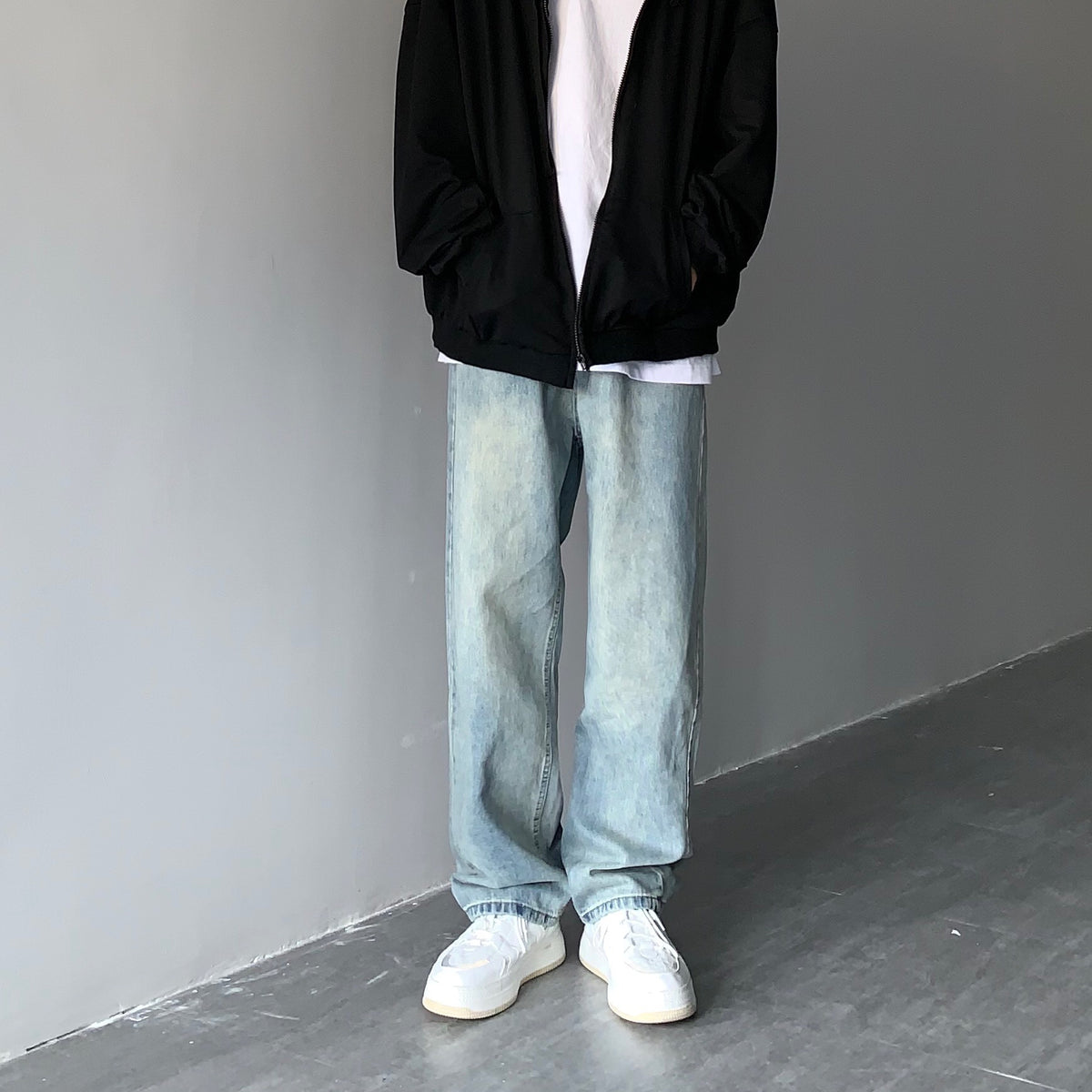 Indigo Dorset Wide-Leg Jeans