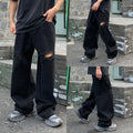 Indigo Calder Men's Relaxed Straight Jeans