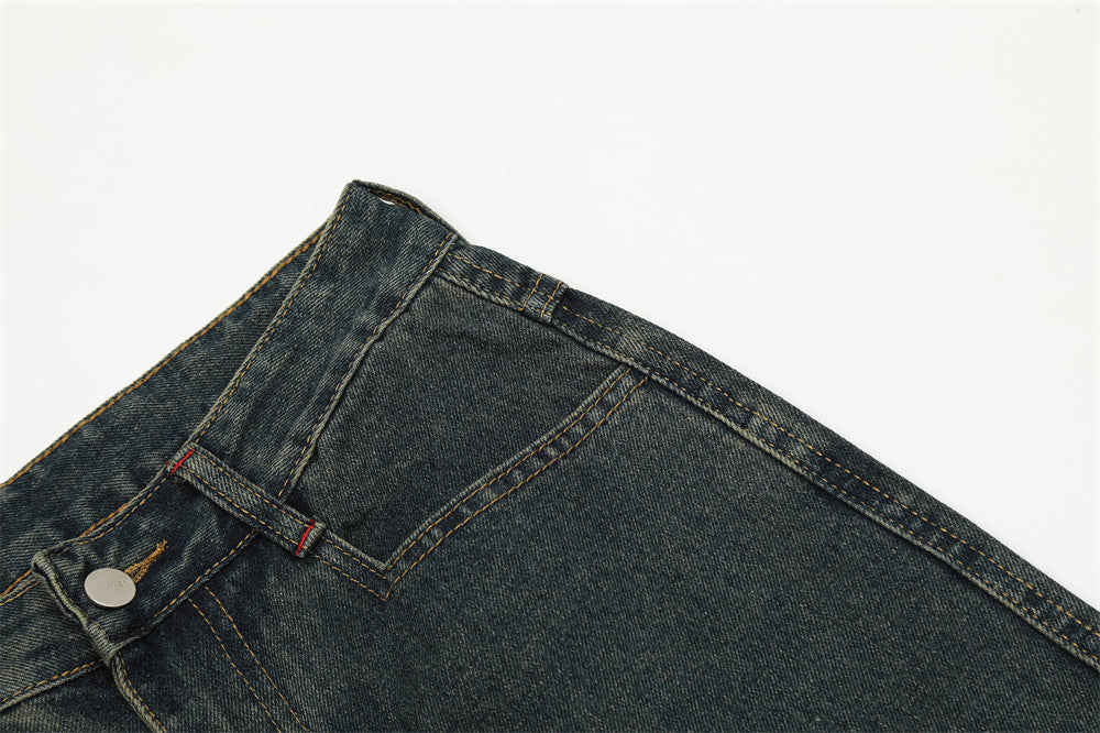 Indigo Arden Men's Denim Cargo Pants