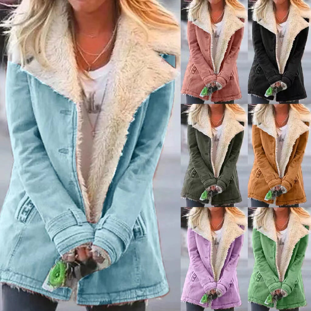 Cove Bexley Cotton Fleece-Lined Padded Jacket