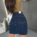 Sway Zip Denim Skirt