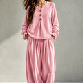 Sera Velvet Two-Piece Set