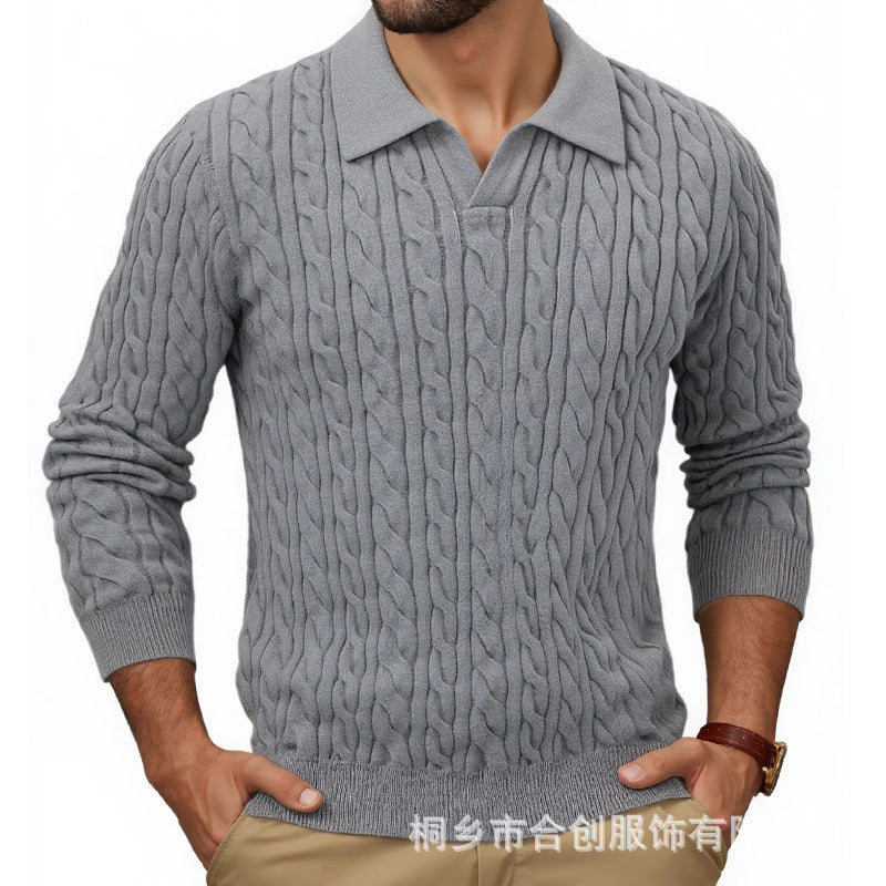 Atlas Men's Cable-Knit Sweater