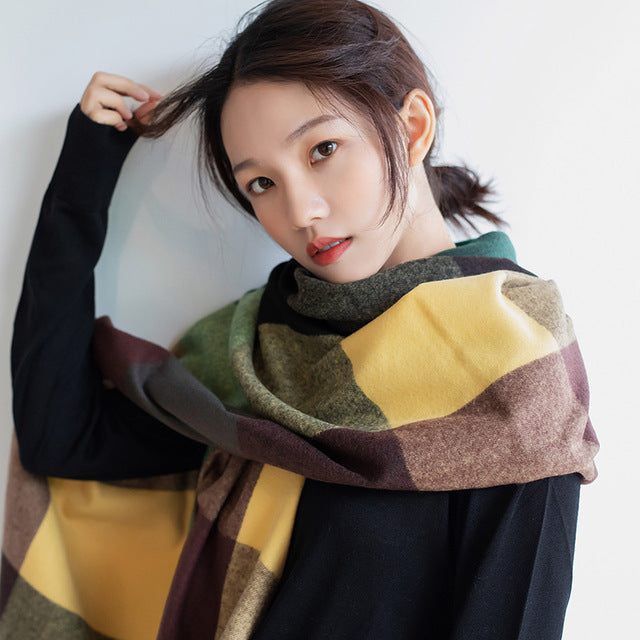 Ember Dorset Plaid Scarf
