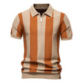 Metro Men's Short-Sleeve Lapel Polo Shirt