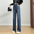 Indigo Marlow Straight Jeans