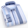 Metro Men's Cotton Striped Shirt