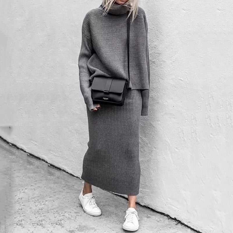 Sera Knit Solid Co-ord Set