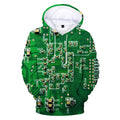 District Bexley Men's 3D-Print Hoodie