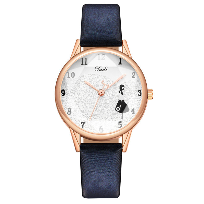 Tempo Garnet Minimalist Watch