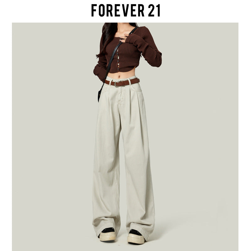 Indigo Sloane Wide-Leg Jeans