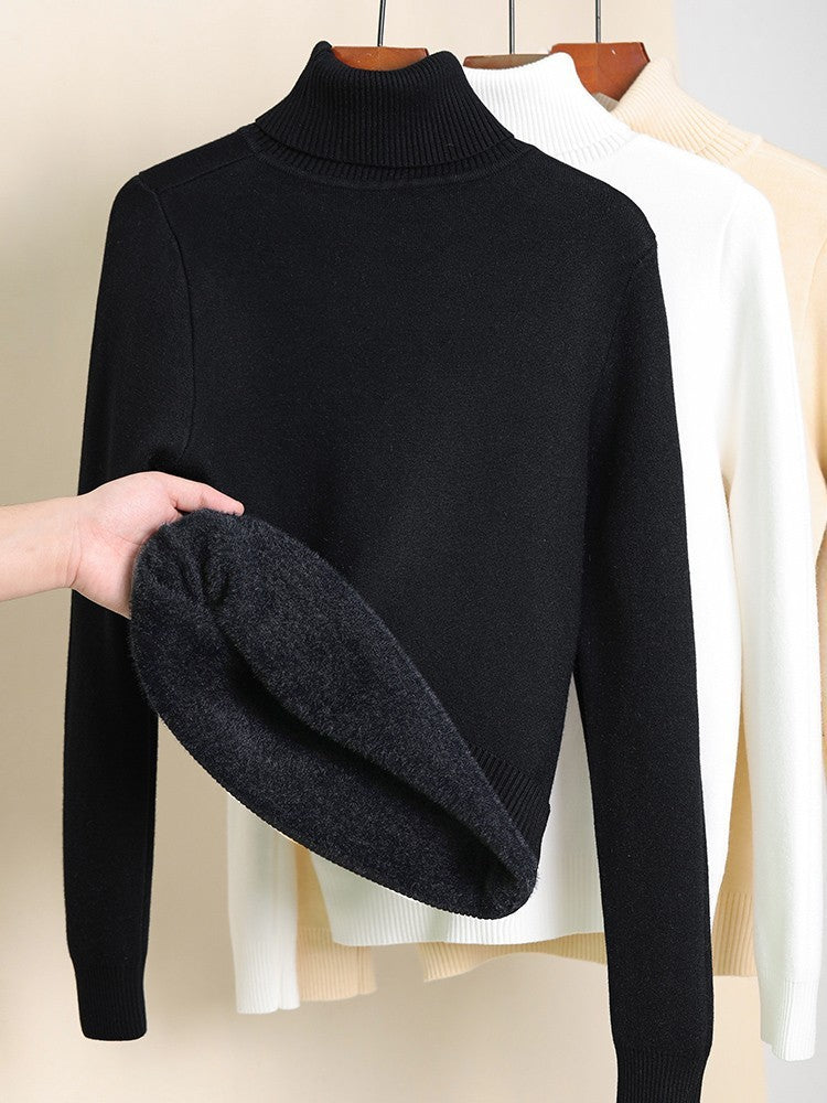Hearth Bexley Fleece-Lined Thick Turtleneck Sweater