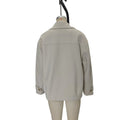 Lumen Short Double-Breasted Wool Coat