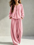 Sera Velvet Two-Piece Set