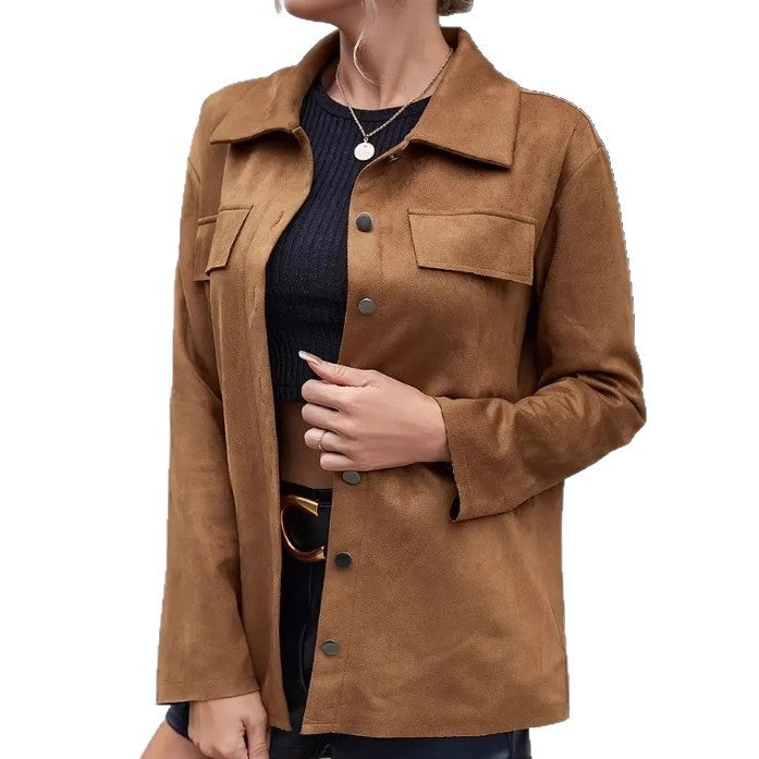 Halo Leather Slim Cardigan