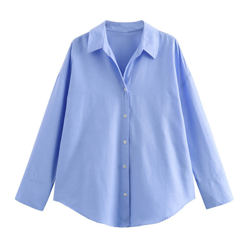Metro Men's Relaxed Long-Sleeve Oxford Shirt