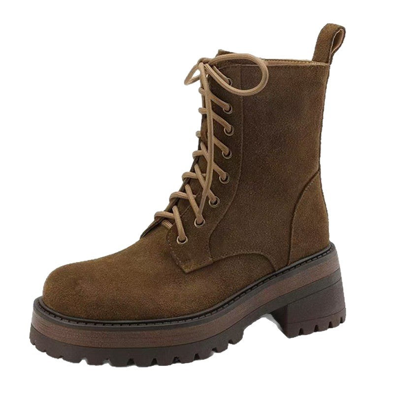 Stride Bexley Short Platform Ankle Boots