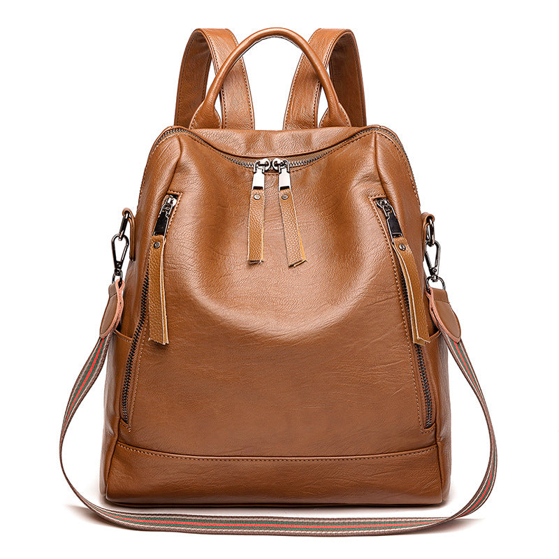 Carry Arden Leather Minimalist Backpack