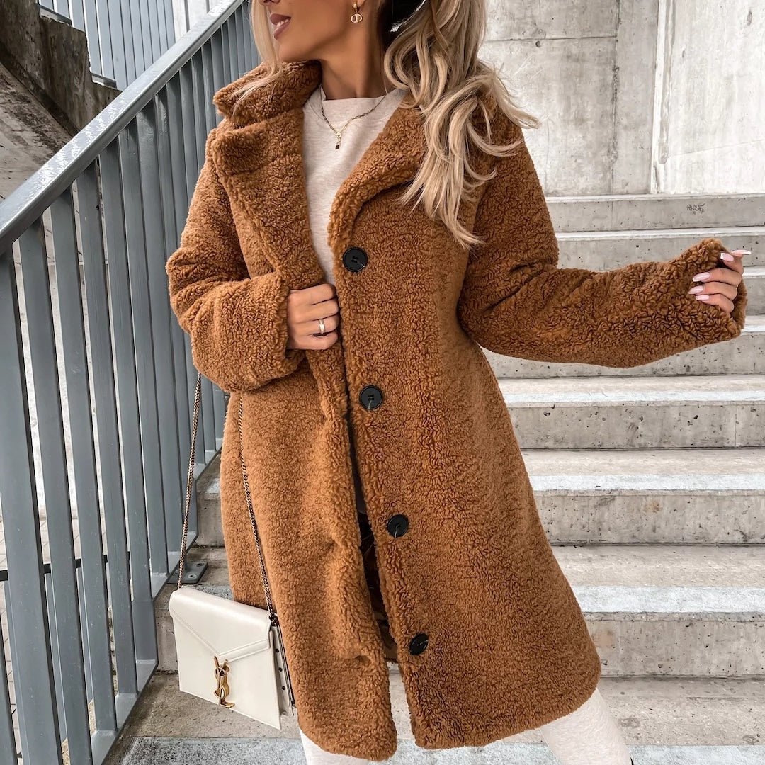 Lumen Wool Lapel Coat