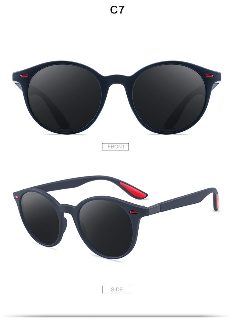 Solace Men's Polarized Round Sunglasses