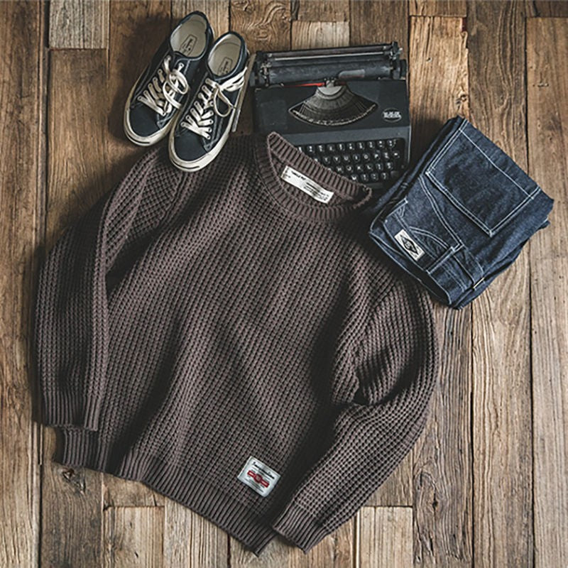 Atlas Men's Wool Relaxed Sweater