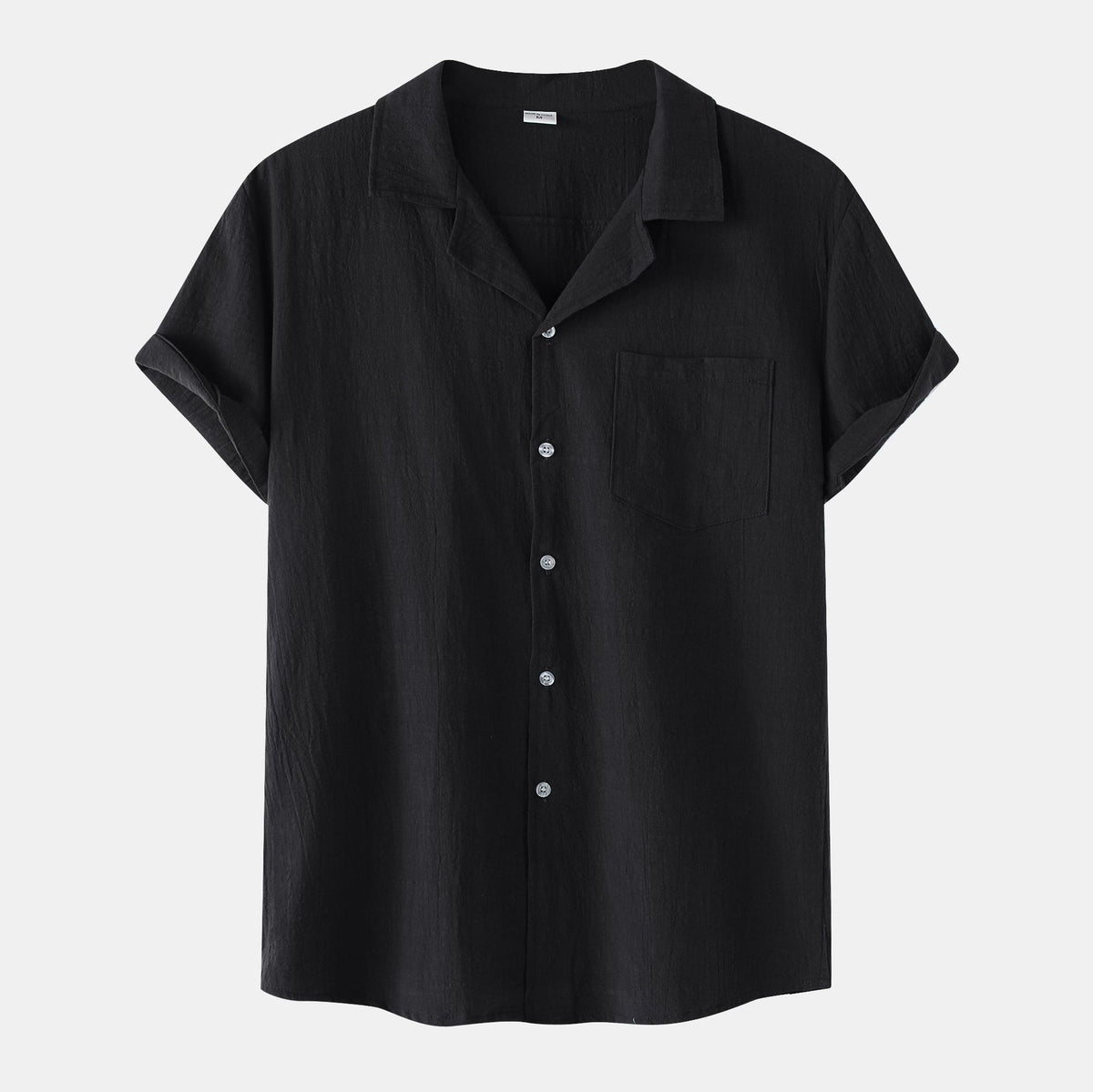 Metro Arden Men's Linen Cotton Short-Sleeve Shirt