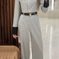 Flow Garnet Wide-Leg Trousers