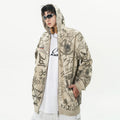 District Men's Graffiti Printed Hoodie