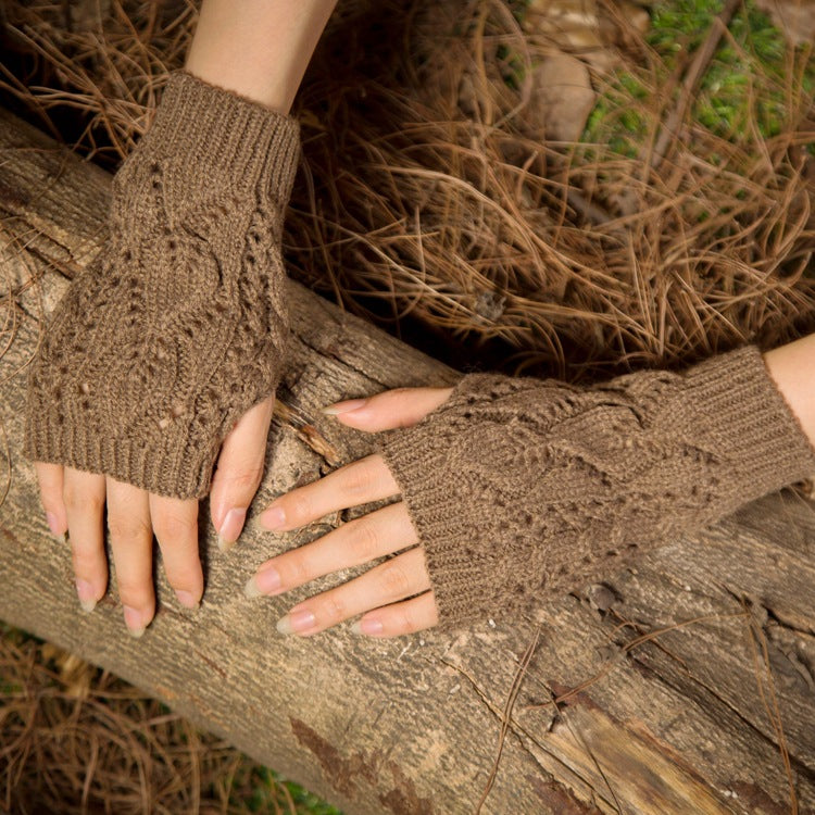 Ember Calder Wool Knit Gloves