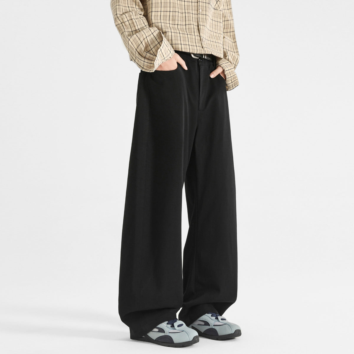 Drift Men's Relaxed Wide-Leg Straight Sweatpants