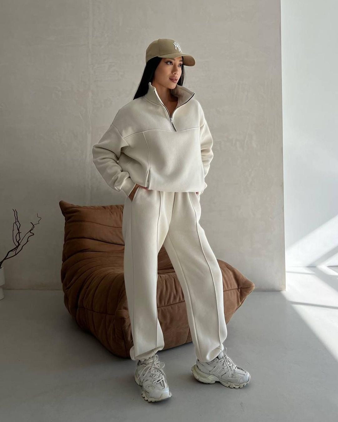 SculptForm Zip Contrast Tracksuit