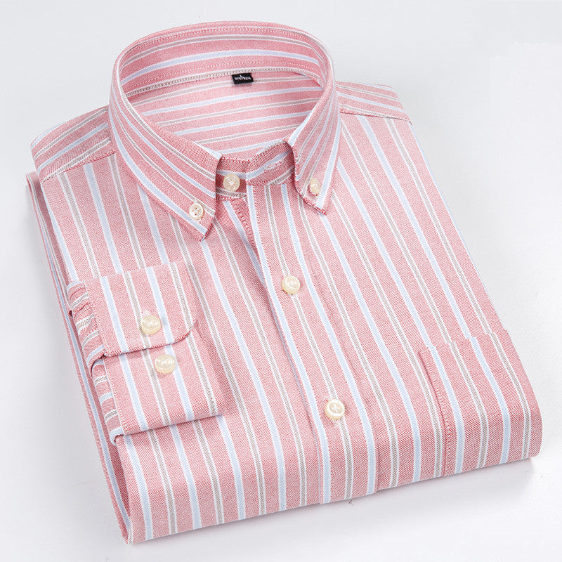 Metro Arden Men's Long-Sleeve Oxford Shirt
