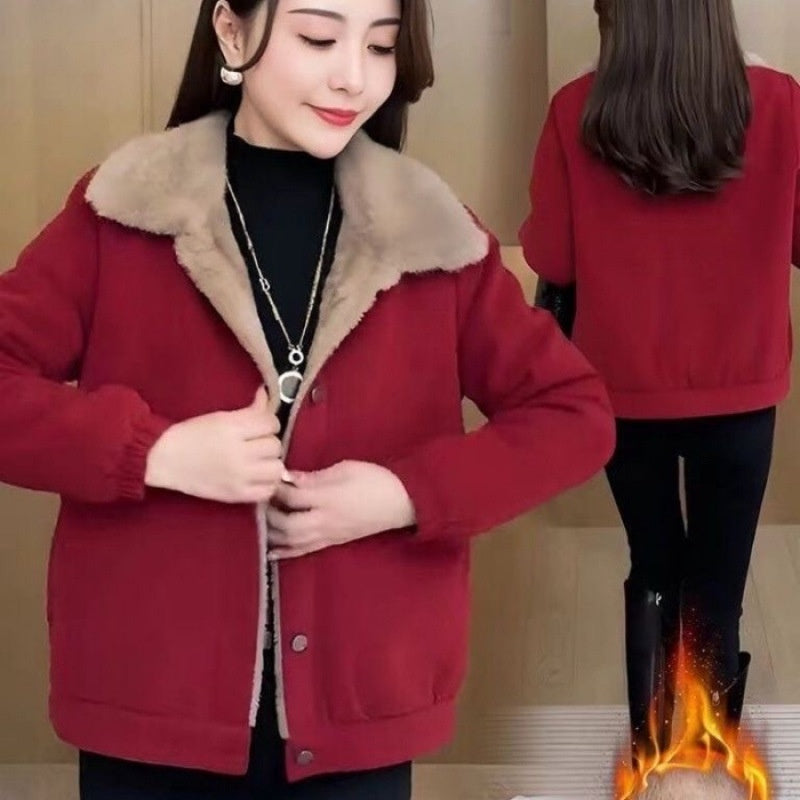 Cove Corduroy Fleece-Lined Relaxed Jacket