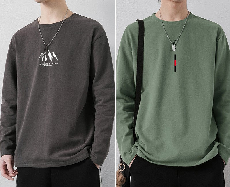 Archive Men's Cotton Relaxed Long-Sleeve T-Shirt