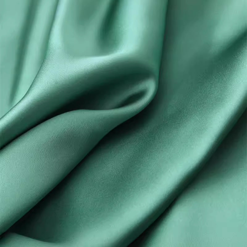 Sway Calder Satin Silky Midi Skirt